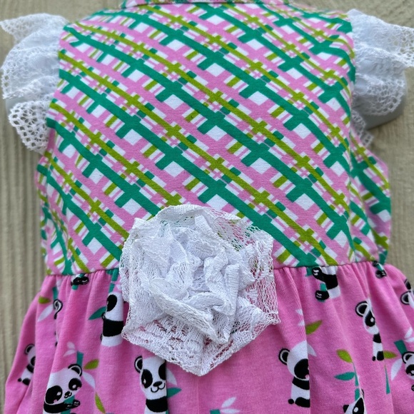 Ann Loren girls toddler one piece pants set size 18-24 months - Picture 10 of 12